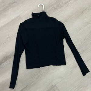 Wild Fable Black Long Sleeve Top